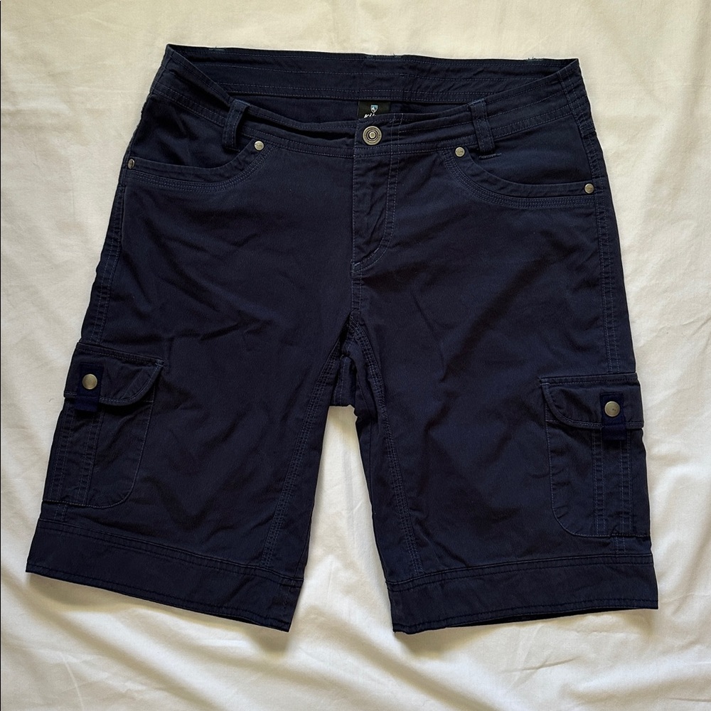 KÜHL Women's Size 10 Splash Navy 11" Cargo Shorts